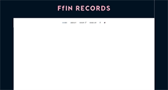 Desktop Screenshot of ffinrecords.co.uk